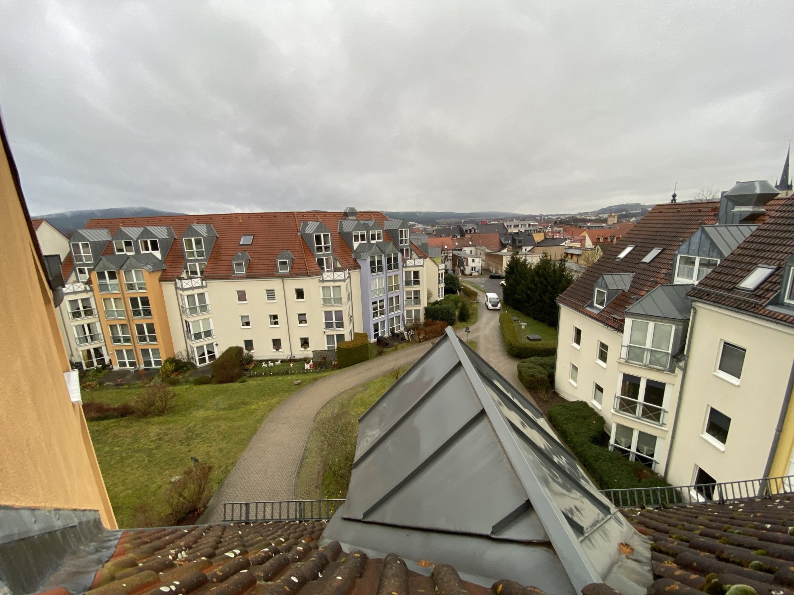 Blick aus dem Wohnzimmer Blick aus dem Wohnzimmer