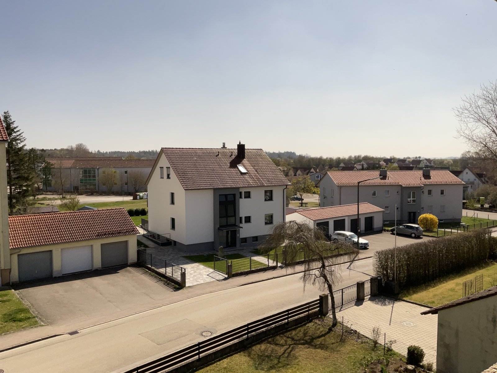 Weitsicht vom Balkon