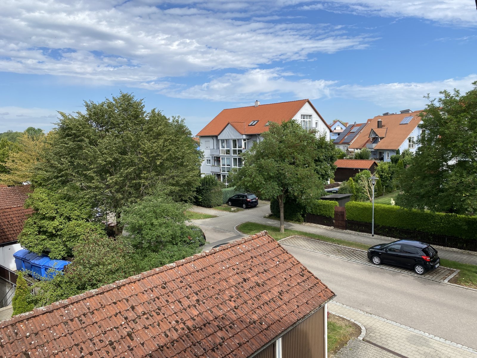 Blick vom Balkon nach Nordwesten Blick vom Balkon nach Nordwesten