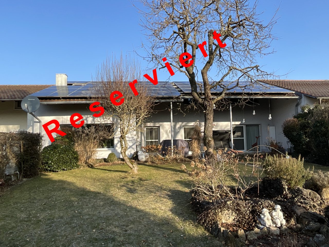 Ansicht des Hauses von Süden