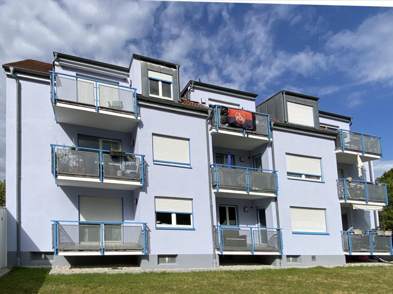 Ansicht des Hauses von Westen Ansicht des Hauses von Westen