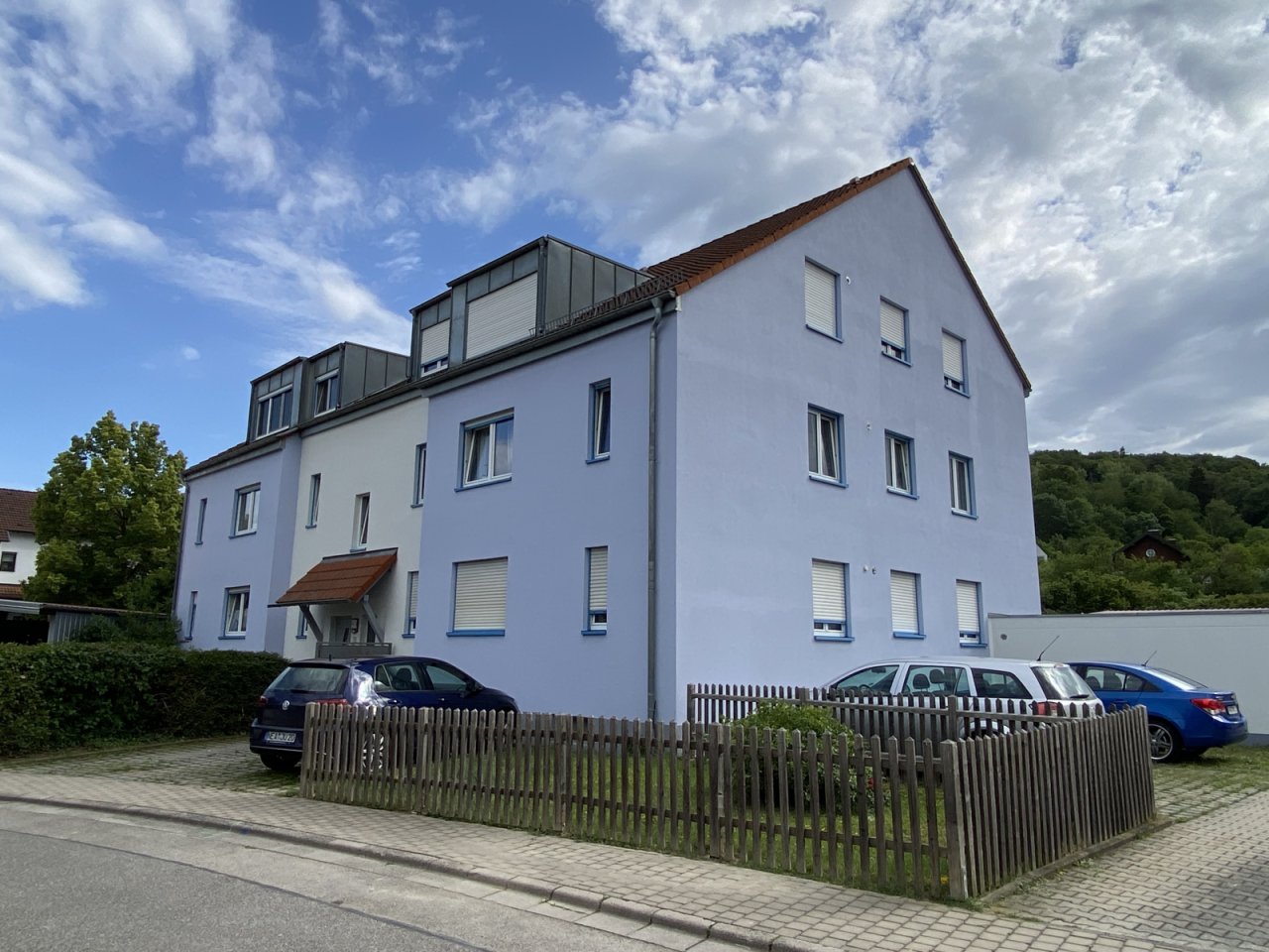 Ansicht des Hauses von Nordosten Ansicht des Hauses von Nordosten
