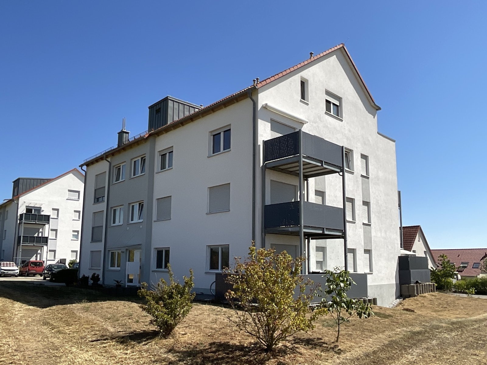 Ansicht des Hauses von Nordwest Ansicht des Hauses von Nordwest