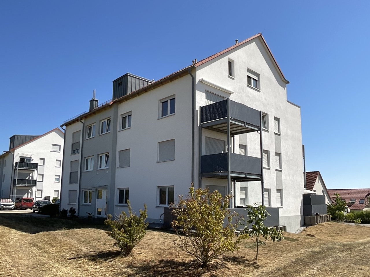 Ansicht des Hauses von Nordwest Ansicht des Hauses von Nordwest