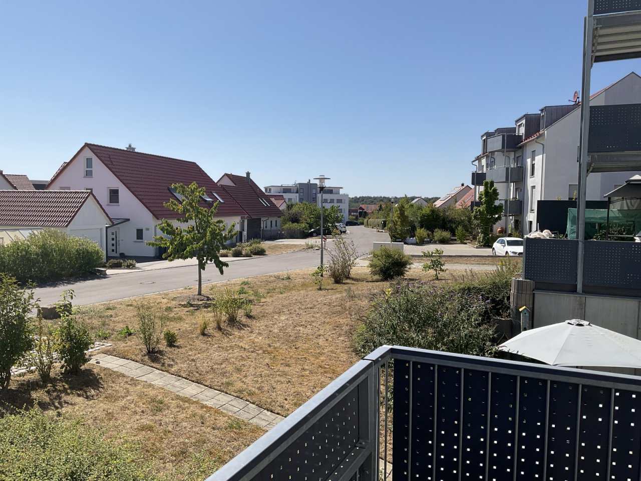 Blick vom Balkon/Terrasse Blick vom Balkon/Terrasse