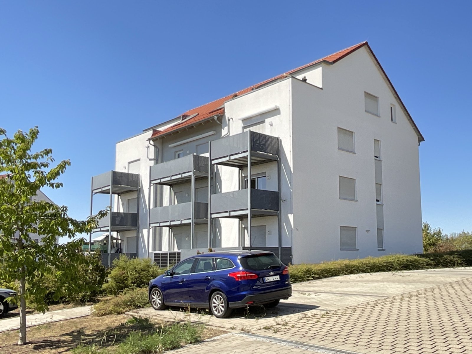 Ansicht des Hauses von Südost Ansicht des Hauses von Südost